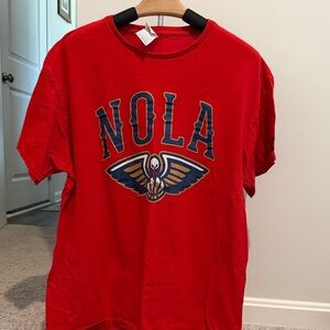 Pelicans NOLA Graphic T-Shirt sz XL